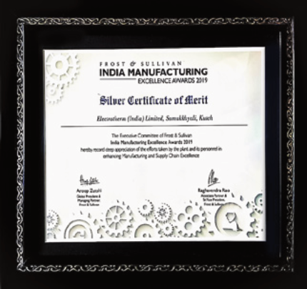 India Manufacturing Excellence Award 2019